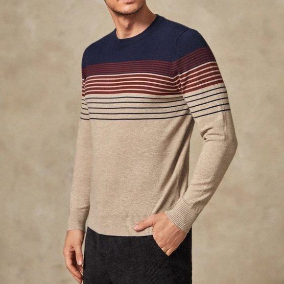 Brown Mens Sweater - Picture 2 of 4